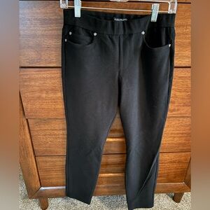 Eileen Fisher Ribbed Pull-On Ankle Pant